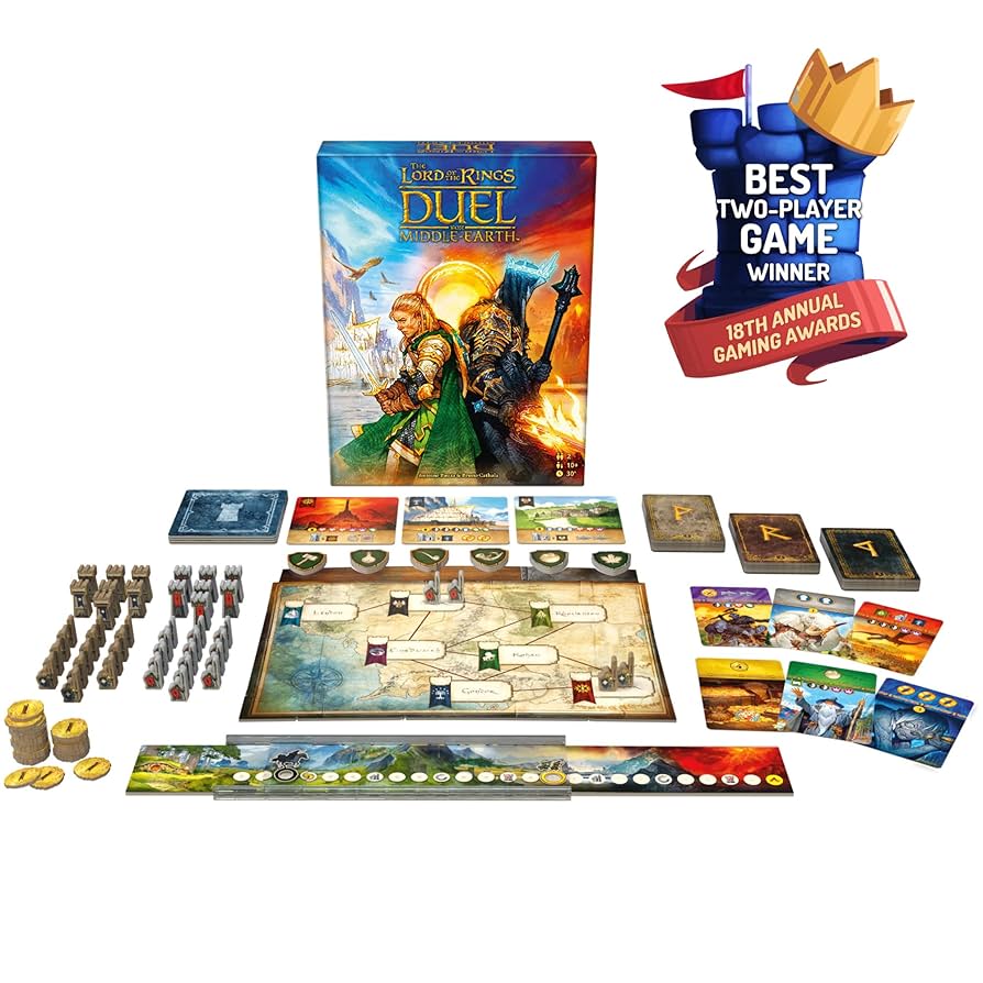 Amazon | Asmodee ロード・オブ・ザ・リング:中つ国の決闘